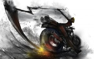 celty_sturluson-scythe-motorcycle-durarara-anime-art-1440x900